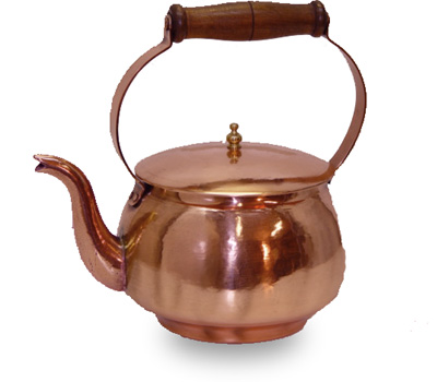 2.3 Quart Tea coffee Pot with Brass poring spout