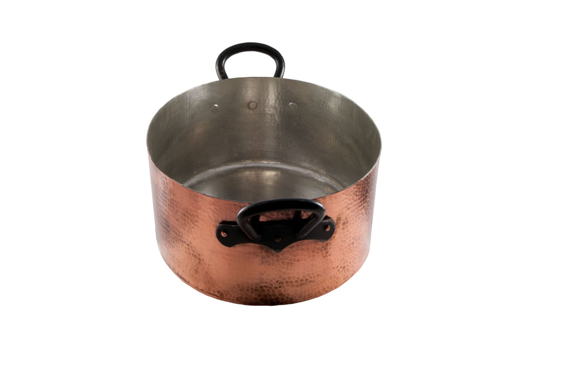 Pierre Vergnes Copper Casserole / Stock Pots French Copper Studio