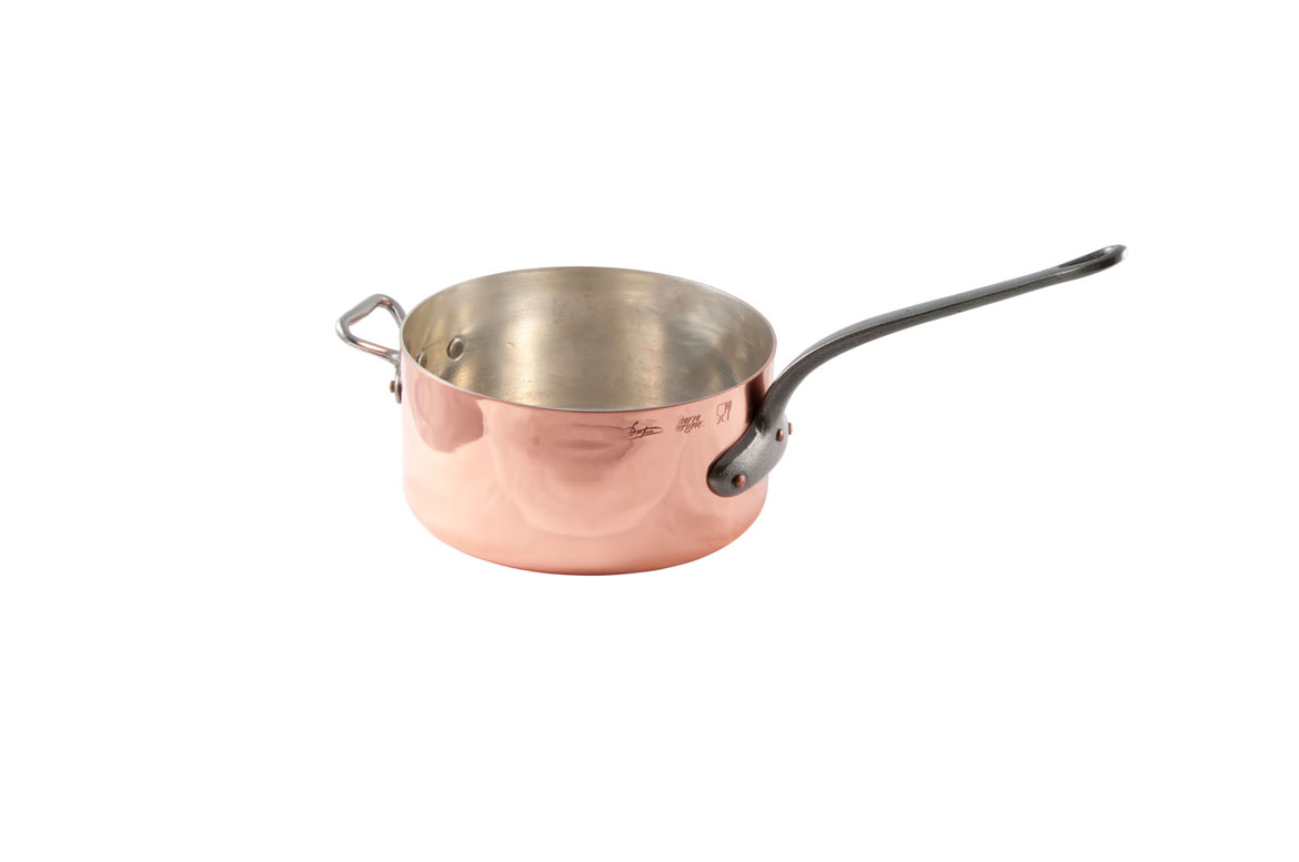 Pierre Vergnes Copper Sauce Pan Set - 5pc - French Copper Studio